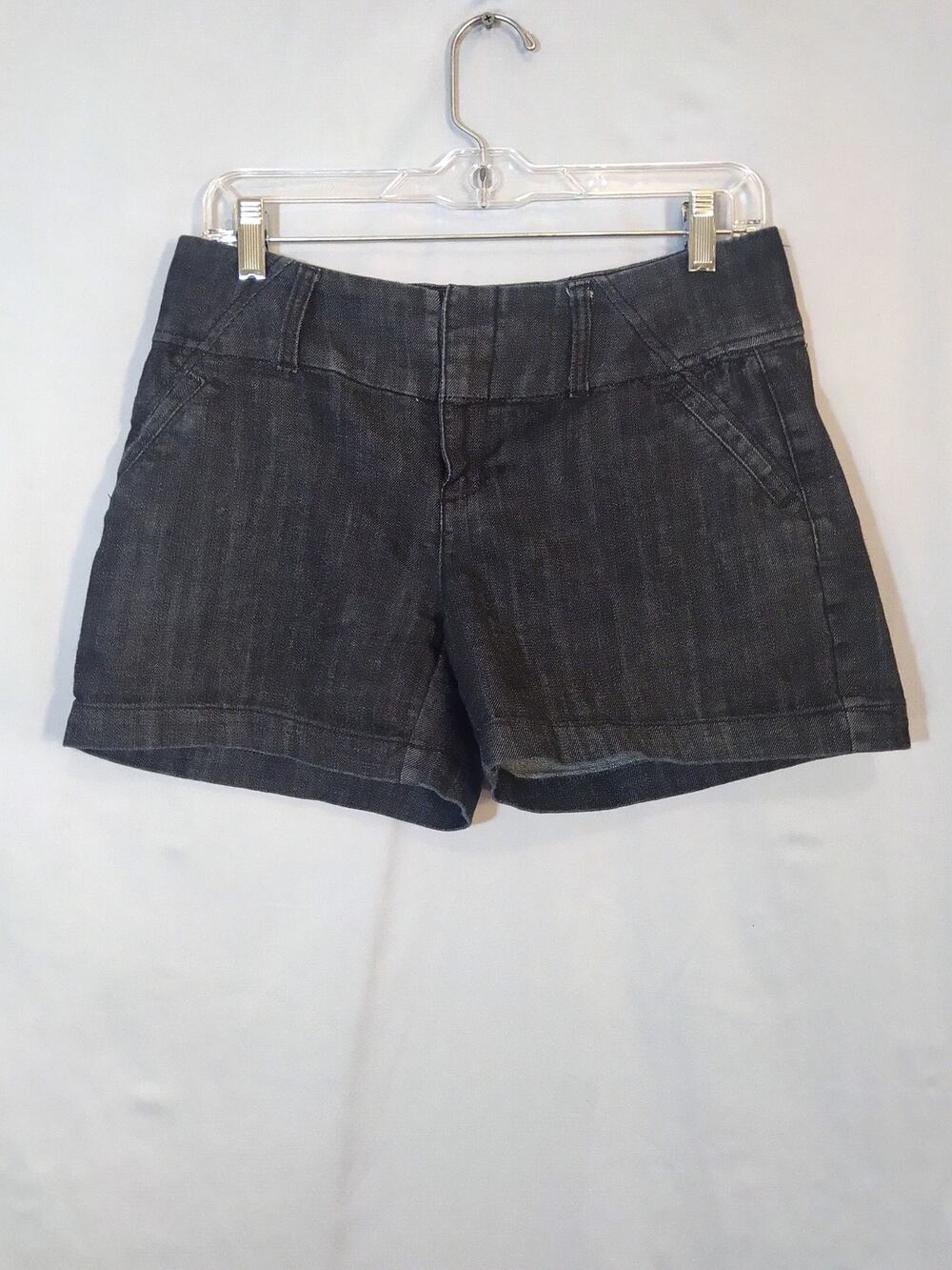 Maurices dark blue midrise shorts